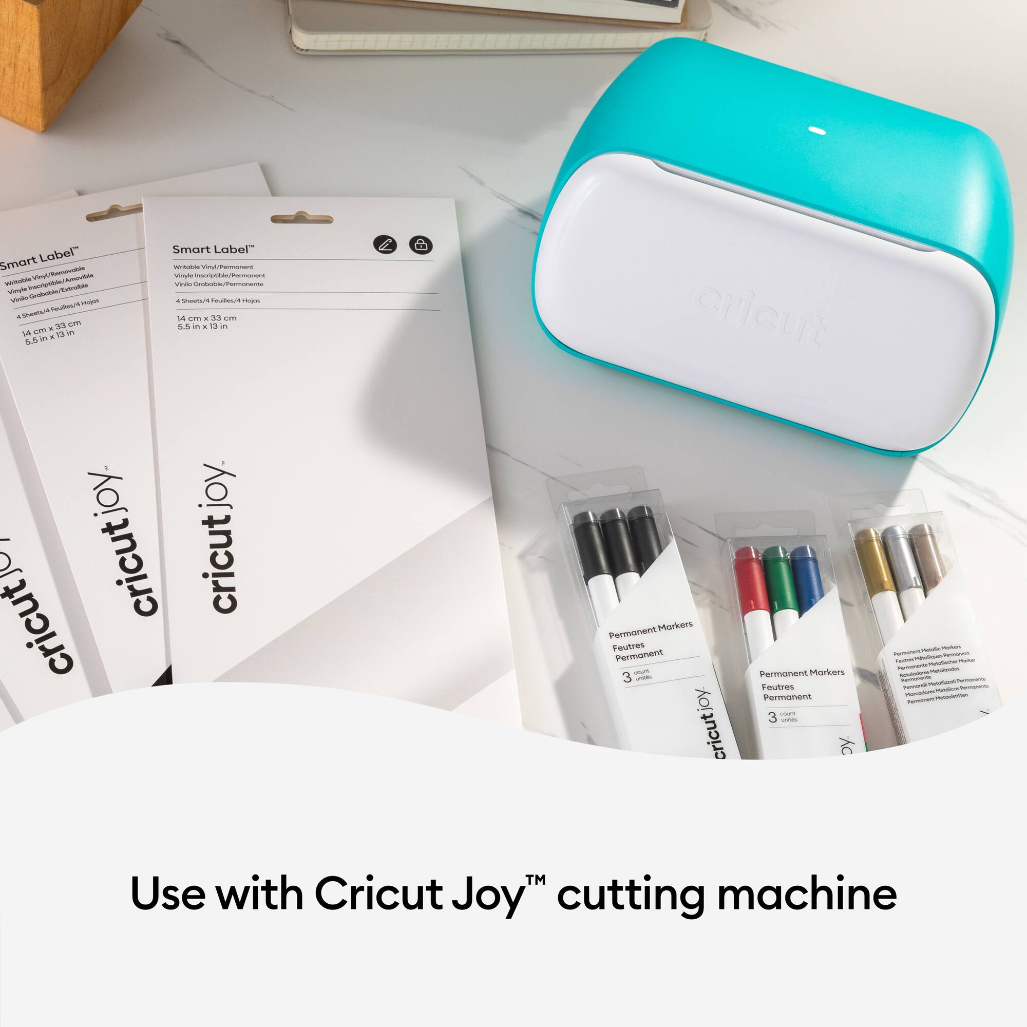 Cricut Joy™ Smart Label™ Removable Writable Vinyl, Transparent